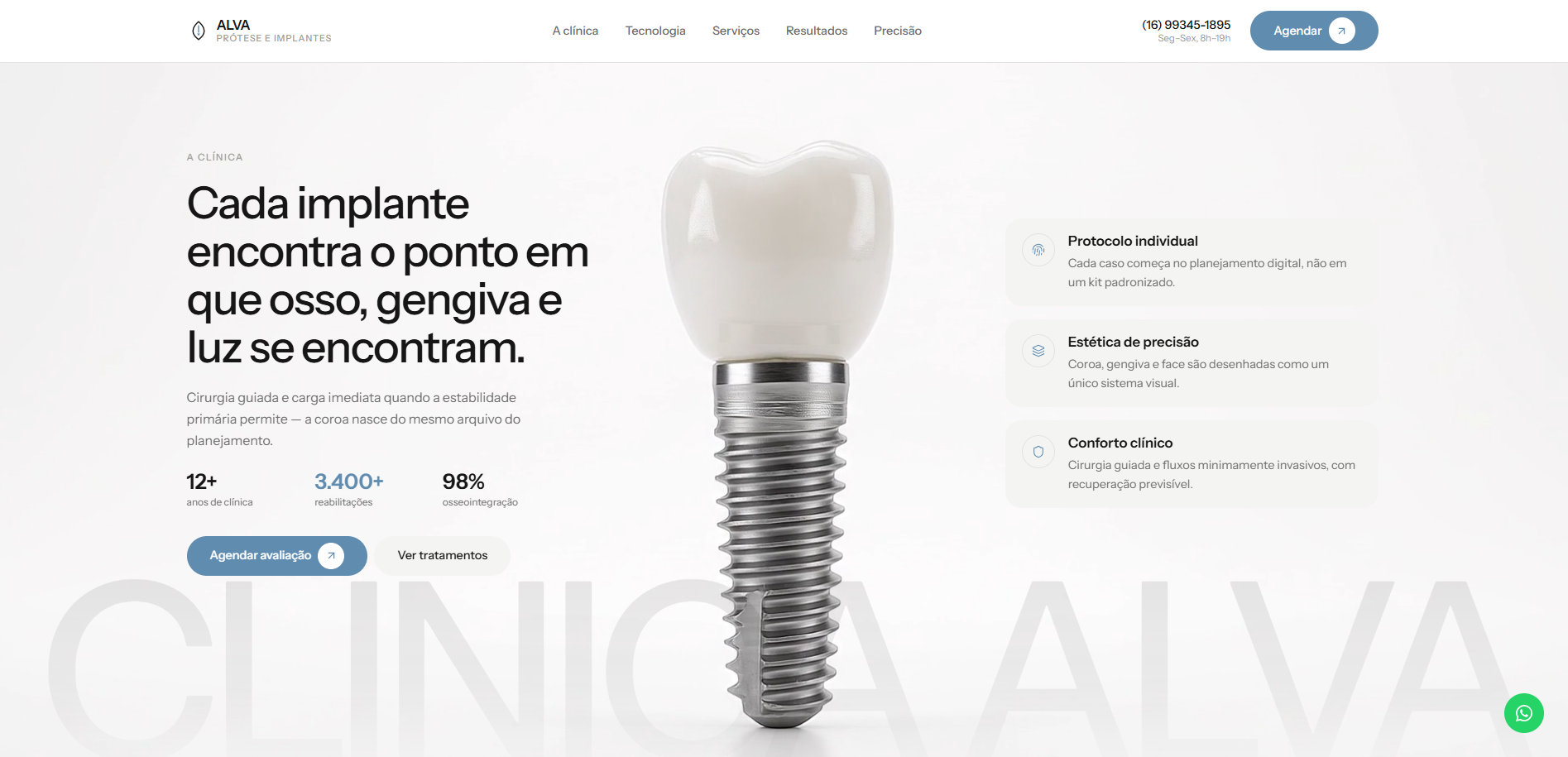Site para dentistas e todo ramo odontológico, odontologia, immoantes